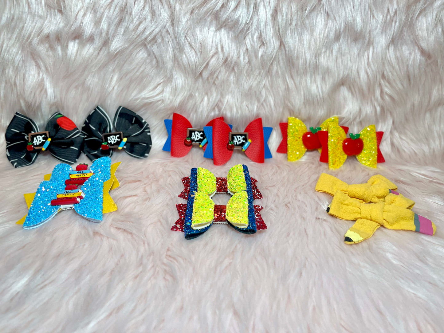 School HairBow Sets